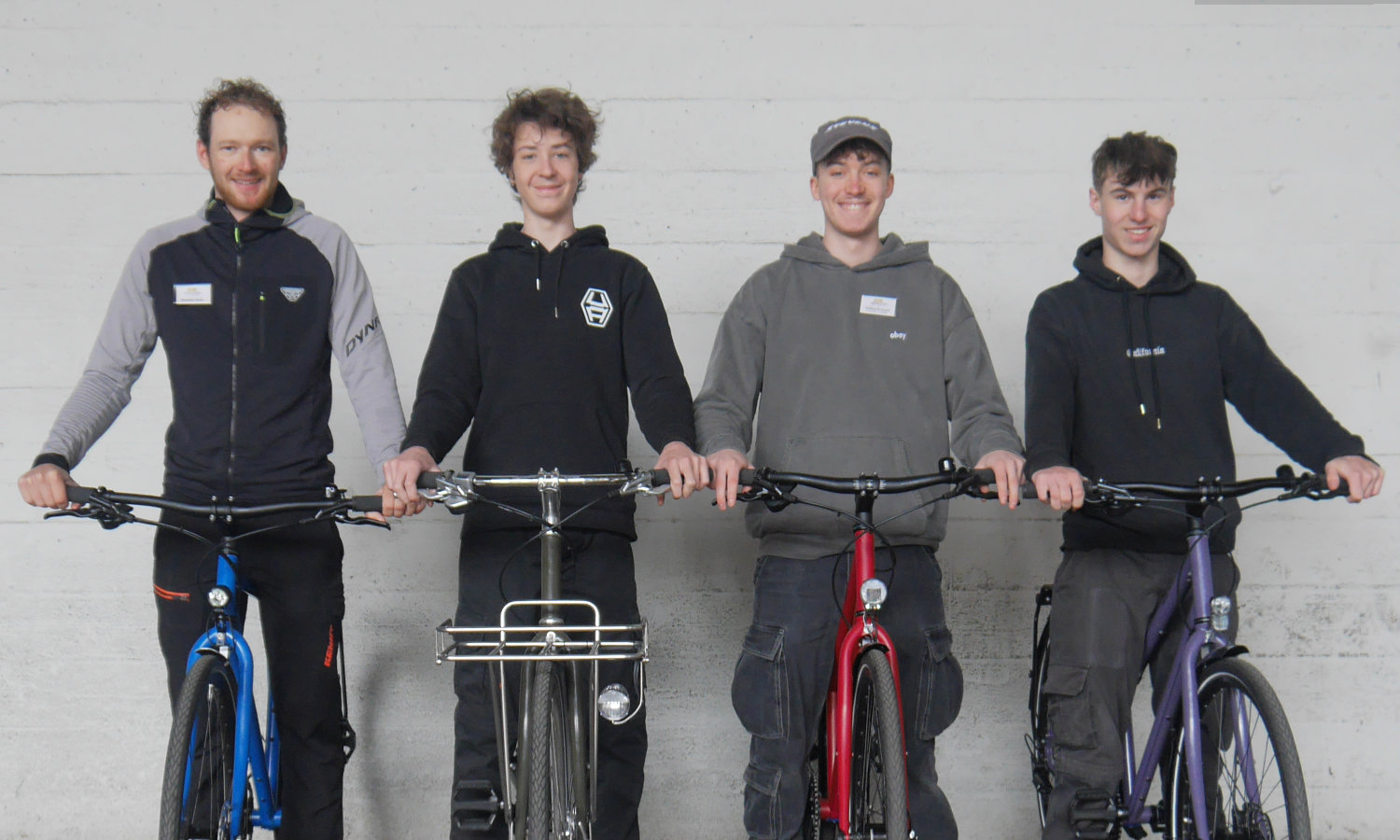 Velociped Azubi Limited-Edition: Die Velos unserer Lernenden