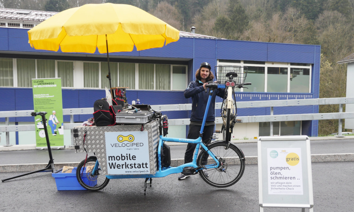 unsere neue mobile Werkstatt