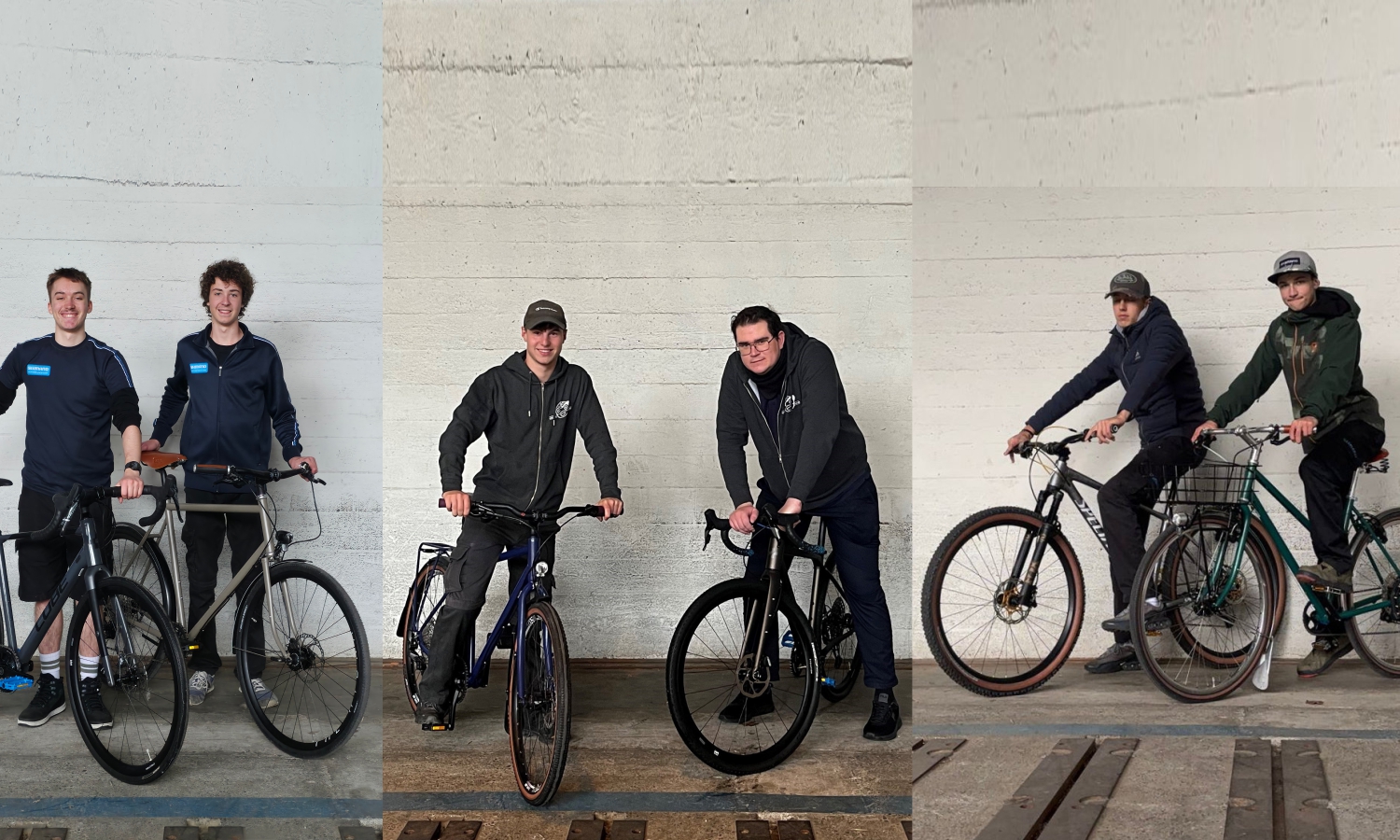 die neue Velo-Kollektion der Lernenden