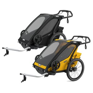 Thule Anhänger Chariot SPORT 2, spectra yellow / black 20 ,  in the box 