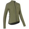 GripGrab Women's PACR Thermal Long Sleeve Jersey Olive Green, M
