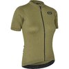 GripGrab Women's EXPLR Merinotech Short Sleeve Jersey Olive Green, L