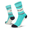 Le Patron Cyclismo Socks celeste 39-42