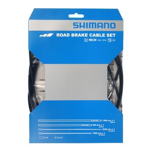 Shimano Bremszugset Road SIL-TEC SP41 schwarz Blister 