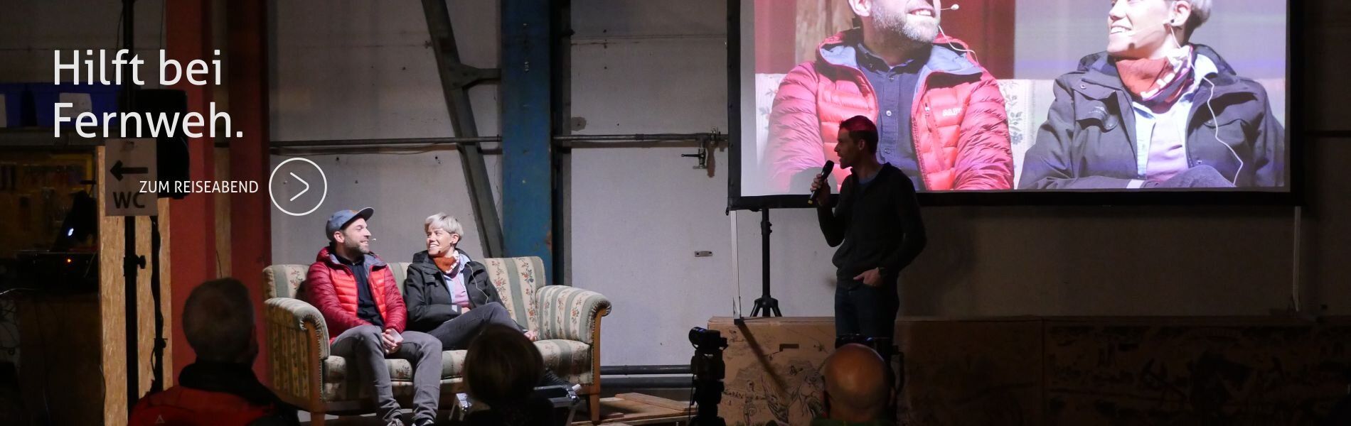 der Velociped Reise-Abend 3 Reise in jeweils 20 Minuten und 150 Bilder